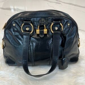 YSL Muse Large Patent Leather Bag 🖤 Rare Y2K Icon w/ Lock, Key & Charm ✨